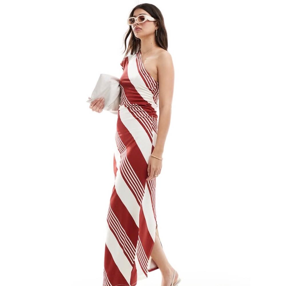 Asos Asymmetrical Maxi Dress